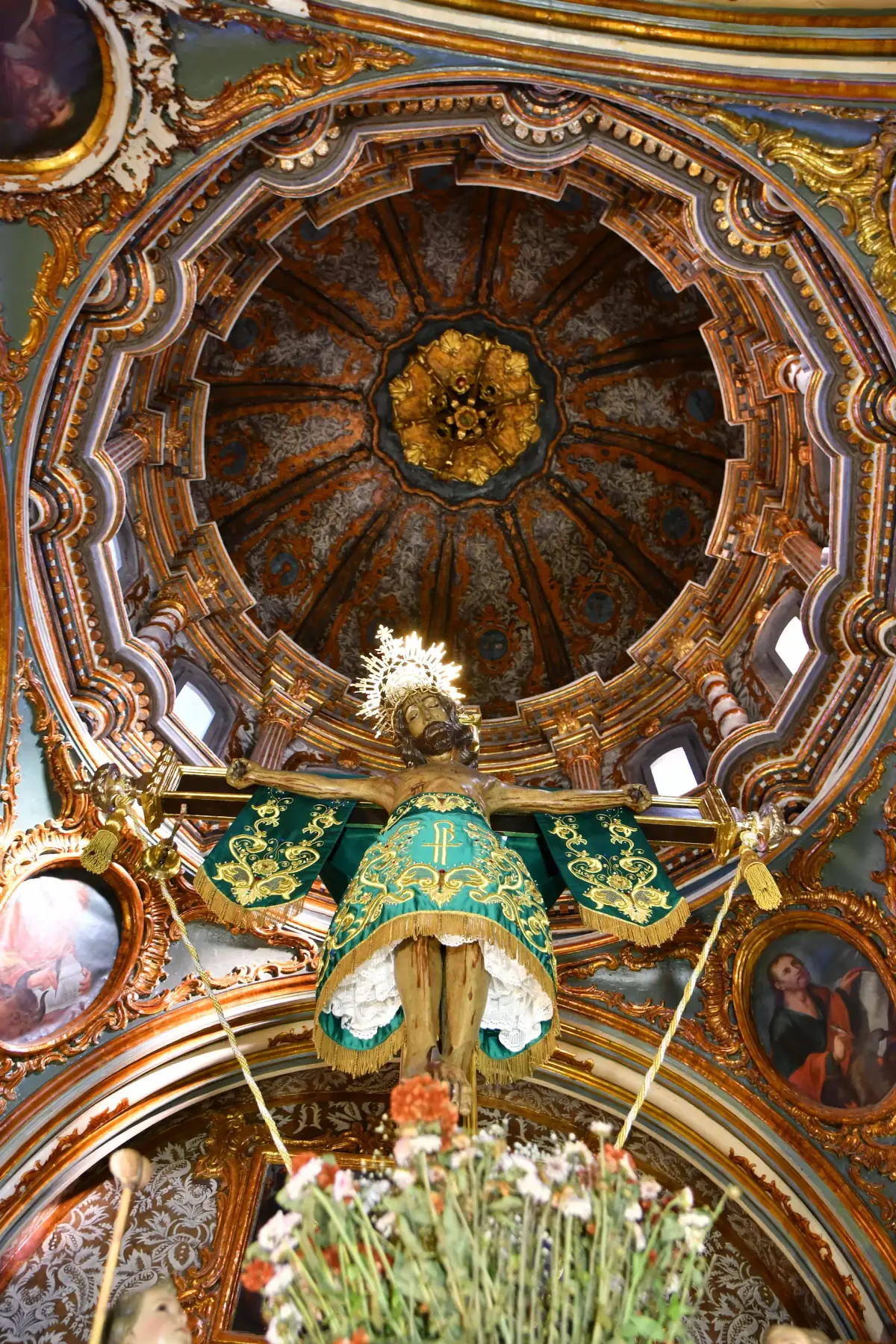 Cúpula del camarín
