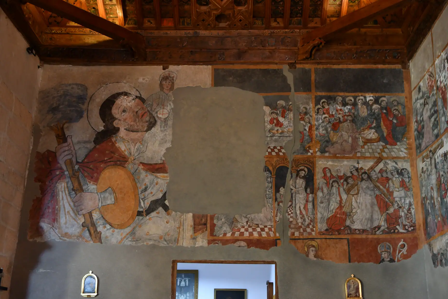 Pinturas murales de los siglos XV-XVI