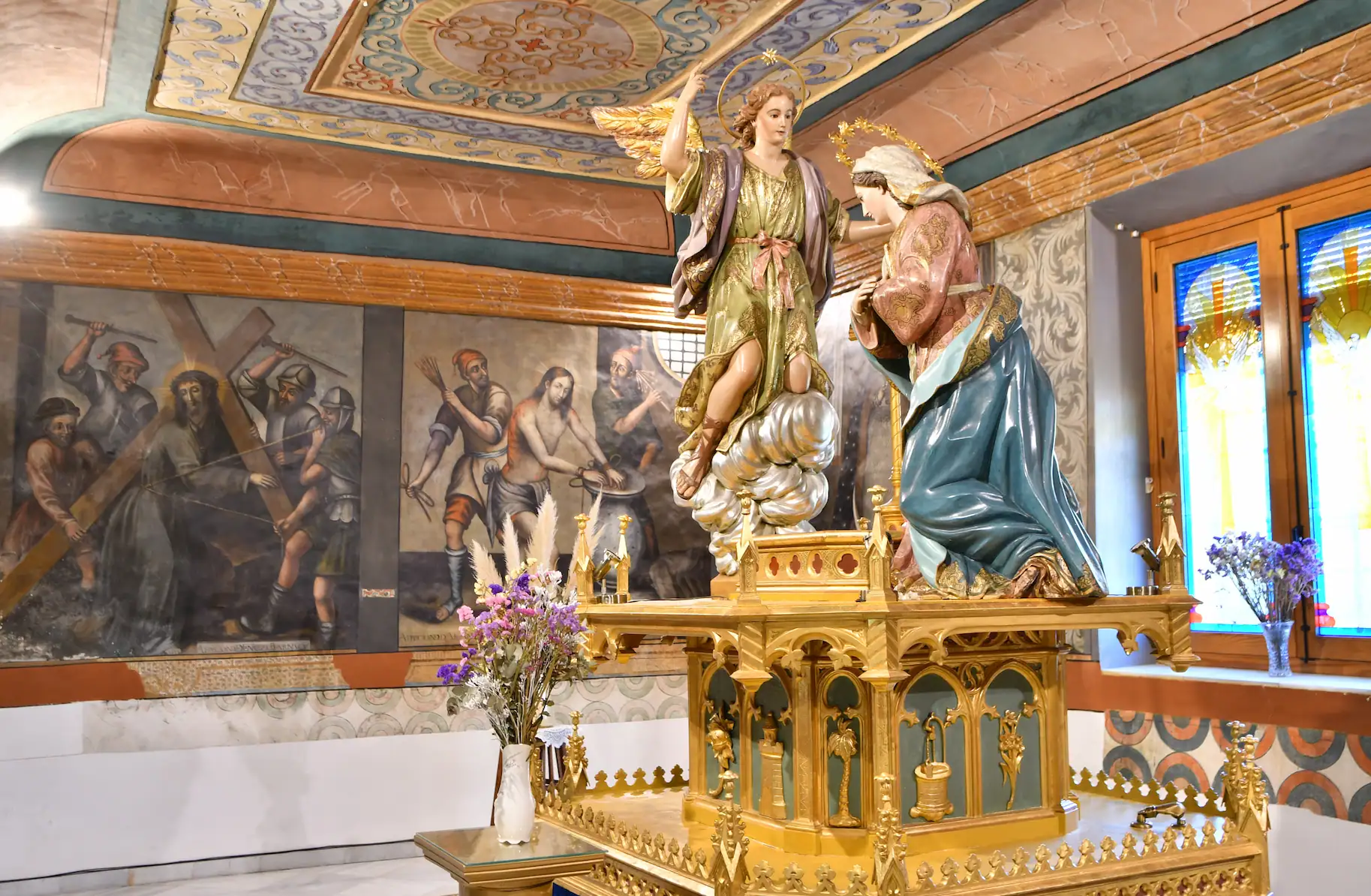 El camarín de la Virgen de la Encarnación