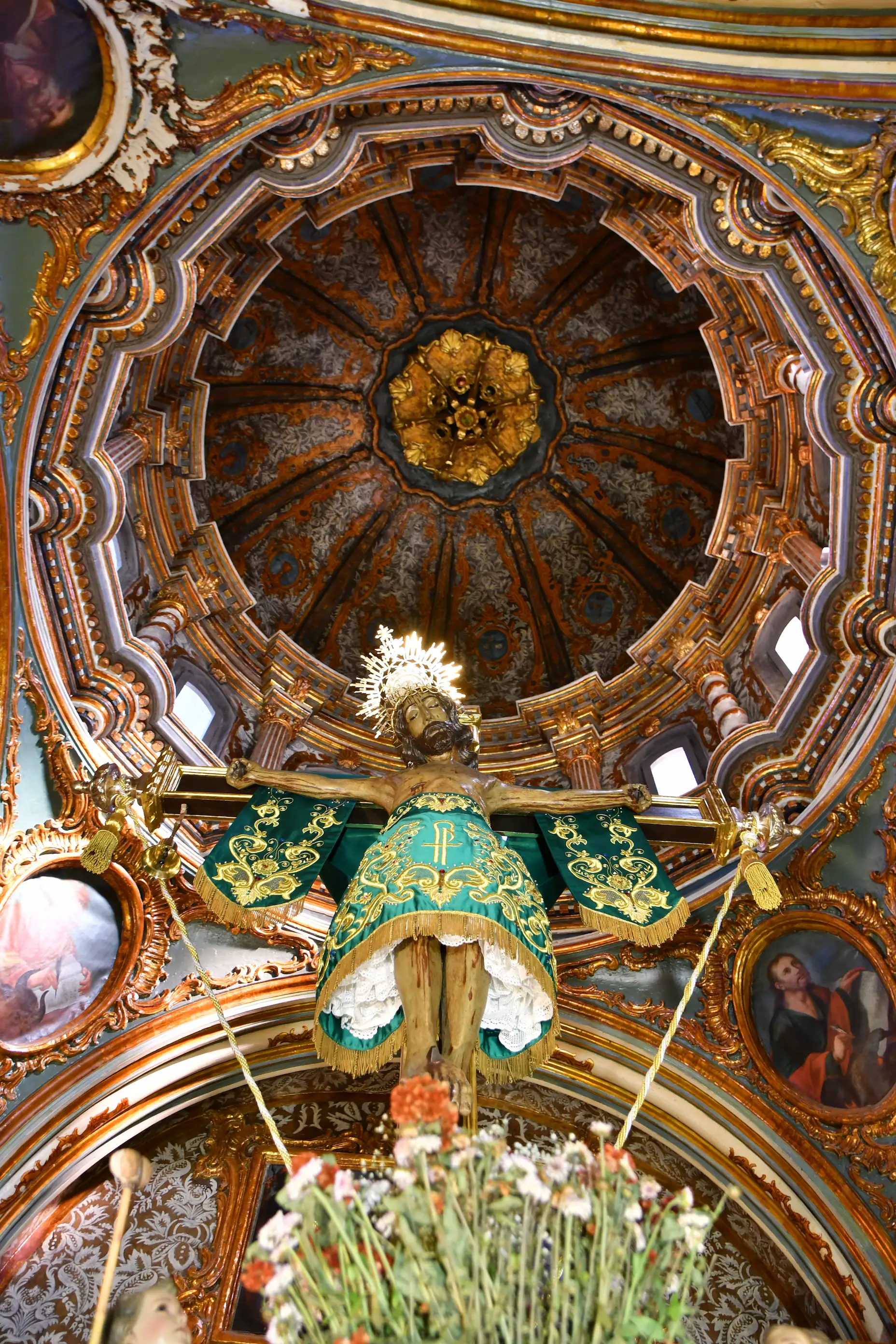 Cúpula del camarín